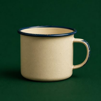 Enamel mug