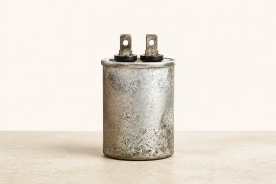 The old worn capacitor
